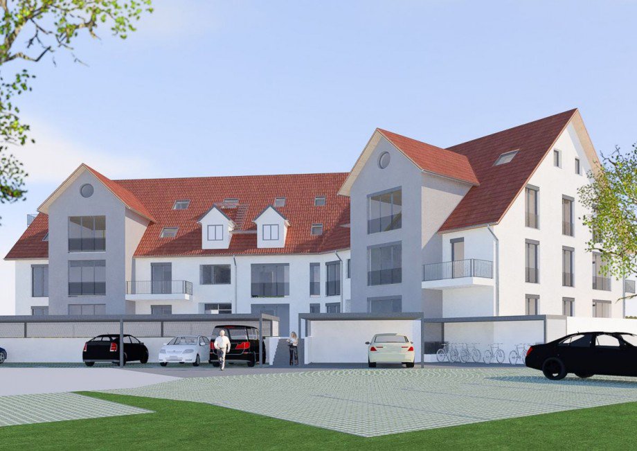 Ansicht II Terrassenwohnung Heppenheim