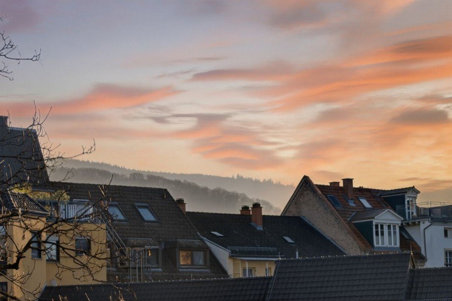 Ausblick auf den K�nigsstuhl Wohnung Heidelberg