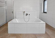Badezimmer I Exklusive Residenz in nobelster Hanglage  Wohneinheit in einer Stadtvilla  Balkon & 2 TG