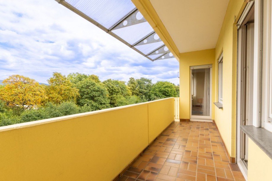 Blick ins Gr�ne Etagenwohnung Heidelberg