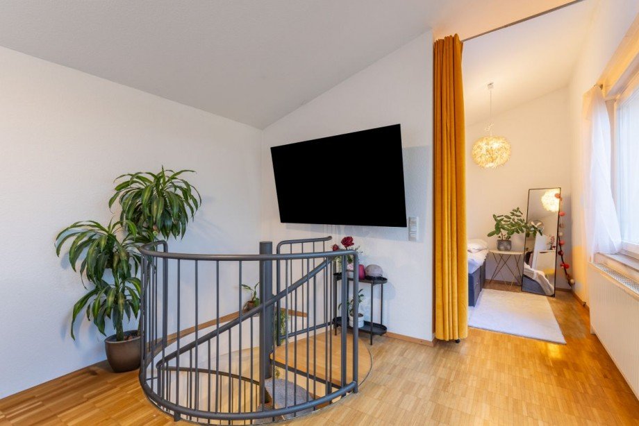 Wohn- und Schlafzimmerbereich - Etage II Maisonettewohnung Eppelheim