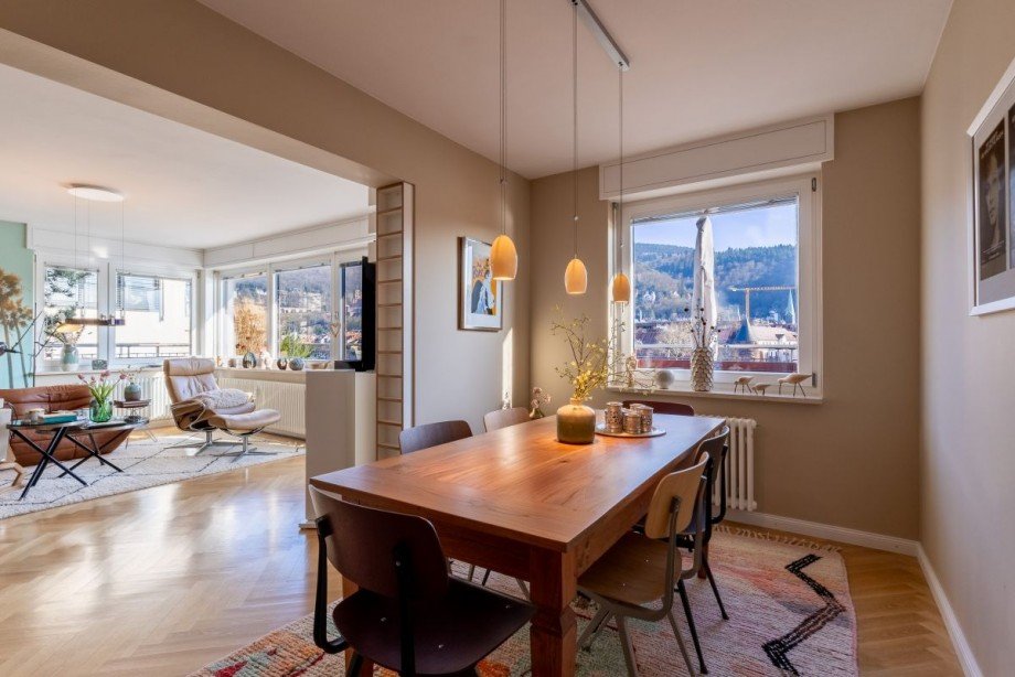 Esszimmer Etagenwohnung Heidelberg