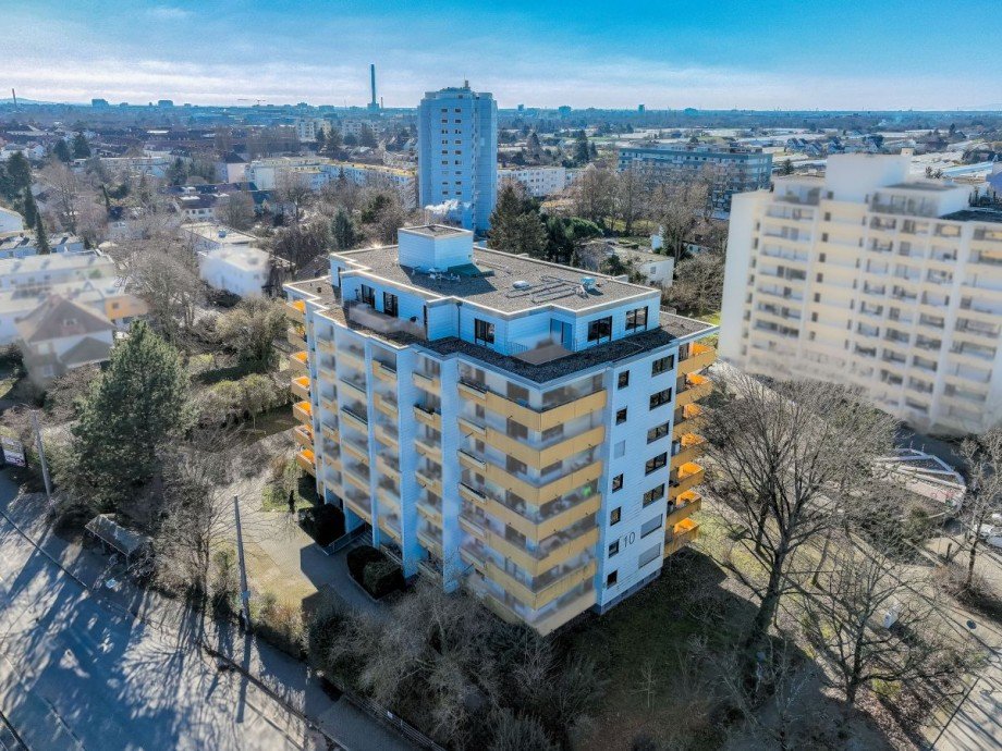 Luftbild Erdgeschosswohnung Heidelberg