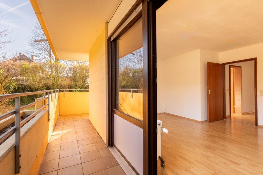 Balkon Schlafzimmer Erdgeschosswohnung Heidelberg