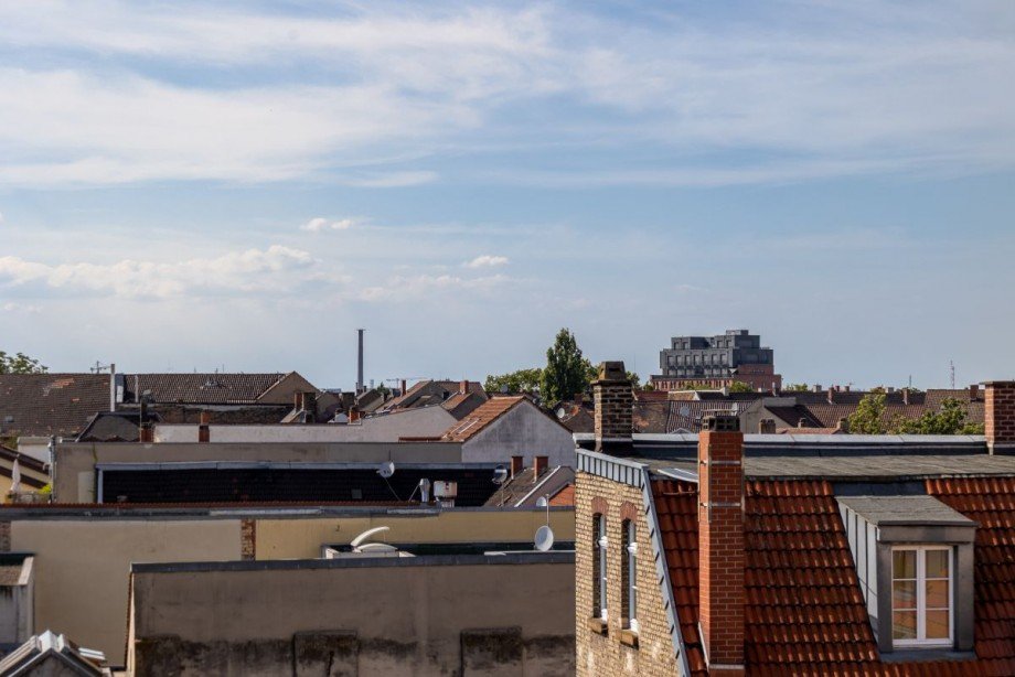 Ausblick Dachterrasse Wohnung Mannheim