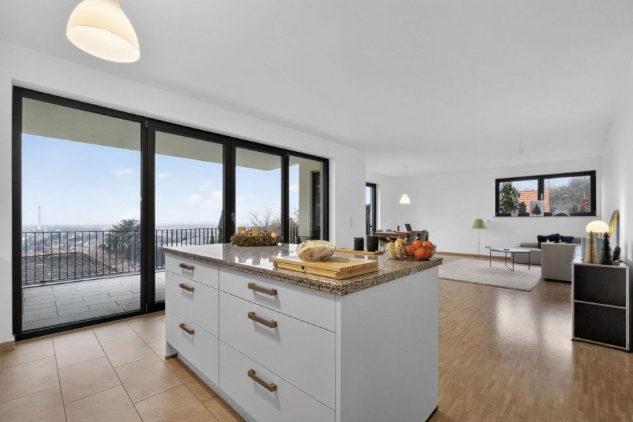 K�cheninsel Etagenwohnung Heidelberg