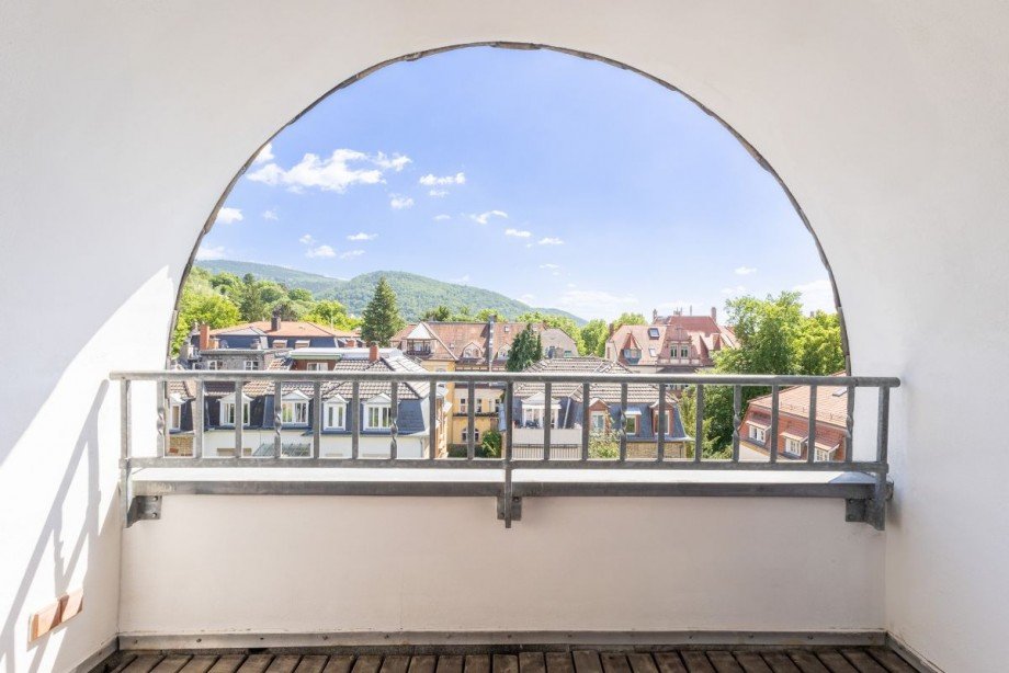 S�dloggia Maisonettewohnung Heidelberg