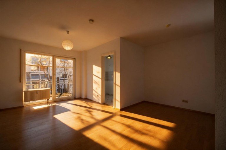Ess- & Wohnzimmer Heidelberg Etagenwohnung Wundersch�ne 2-Zimmer-Wohnung mit Balkon & TG-Stellplatz