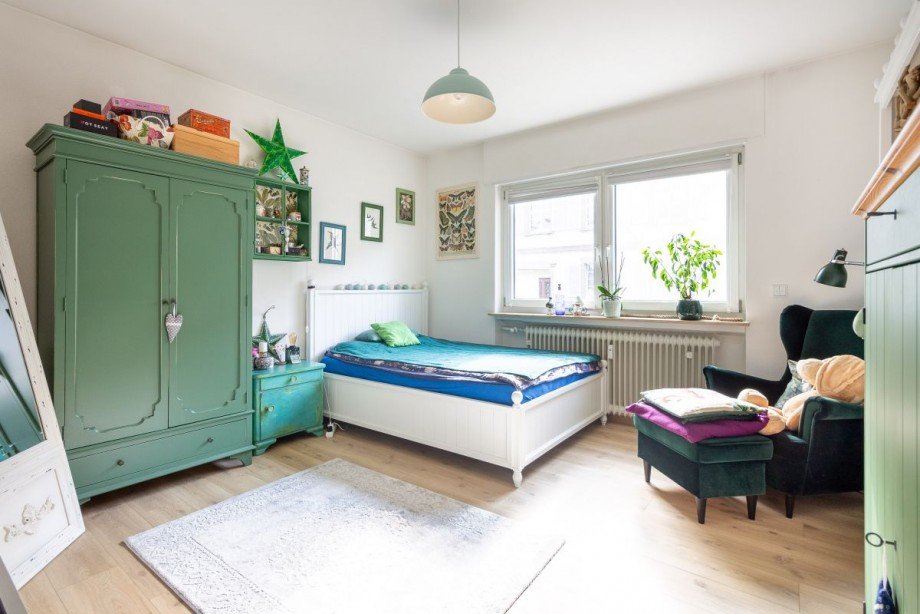 Schlafzimmer Erdgeschosswohnung Heidelberg