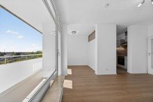 Wohnzimmerbereich Helles 1,5-Zimmer-Apartment mit EBK & sonnigem S�dbalkon