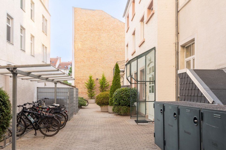 Innenhof B�ro / Praxis Heidelberg