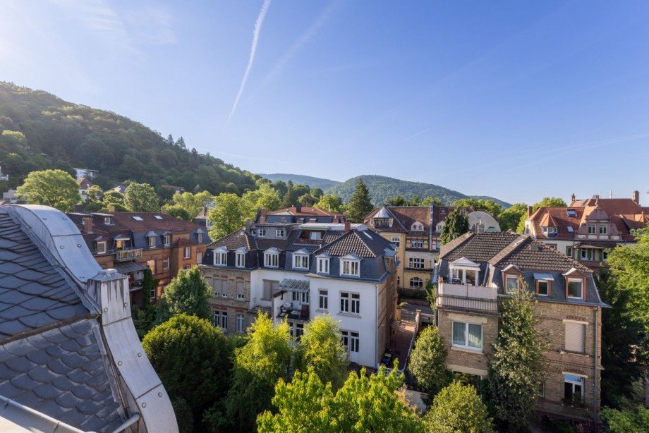 Ausblick Maisonettewohnung Heidelberg
