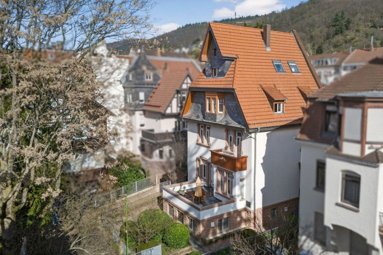 Au�enansicht Heidelberg Etagenwohnung Charmante Altbauwohnung in ruhiger Sackgassenlage nahe dem Neuenheimer Marktplatz
