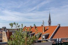 Ausblick Dachterrasse Exklusive Maisonette-Wohnung mit Dachterrasse und Altbaucharme  �ber den D�chern der Quadrate