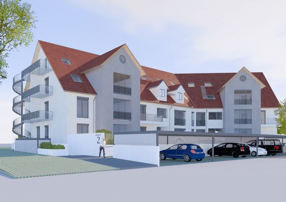 Ansicht I Terrassenwohnung Heppenheim