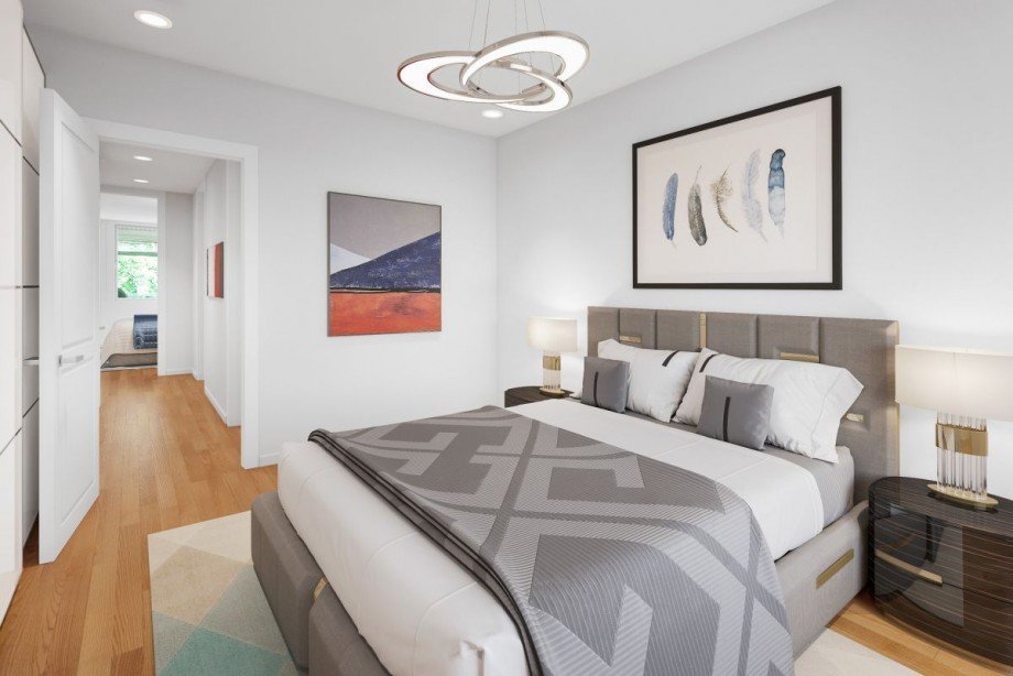 Schlafzimmer II Etagenwohnung Heidelberg