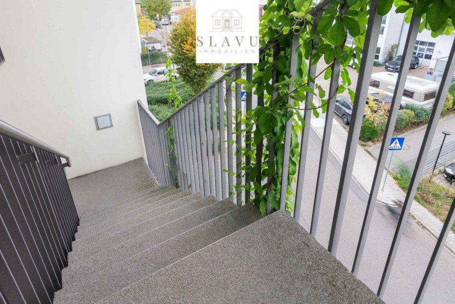 Treppenhaus Penthousewohnung Heidelberg