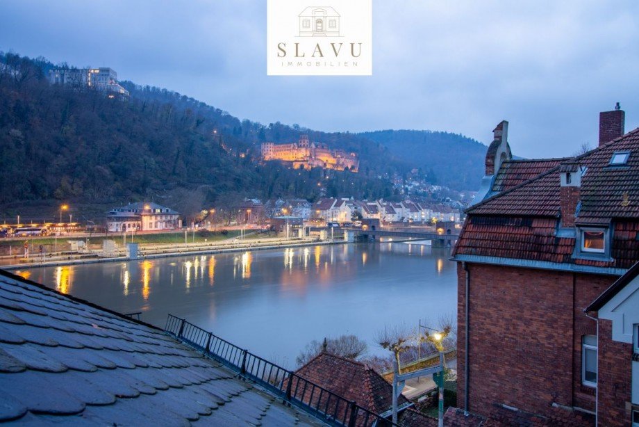 Zimmer I - Ausblick Penthousewohnung Heidelberg
