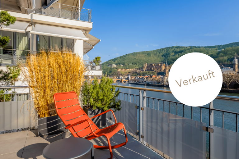 Erfolgreich verkauft Heidelberg Etagenwohnung Heidelbergs begehrteste Lage � exklusives Wohnen mit Panoramablick auf Schloss & Neckar