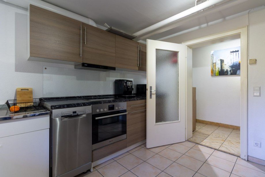 K�che & Flurbereich Souterrainwohnung Heidelberg
